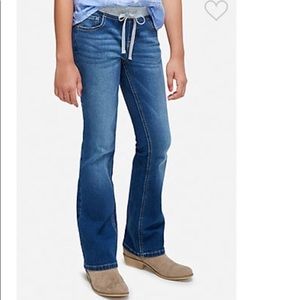 Justice Knot top bootcut jeans Girls Size 16 Plus